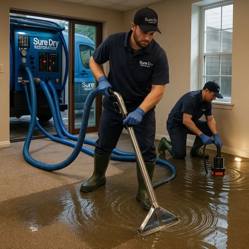 Water Extraction and Removal process in West Union, IA